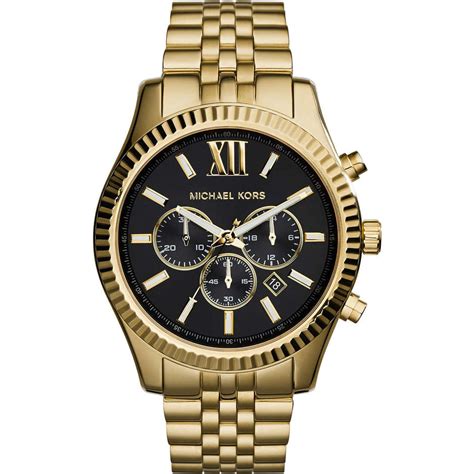 michael kors orologi uomo oro